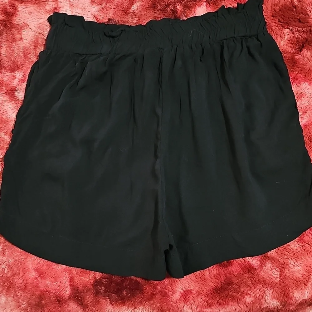 Ambiance Black High Waist Women's Shorts ⚡️